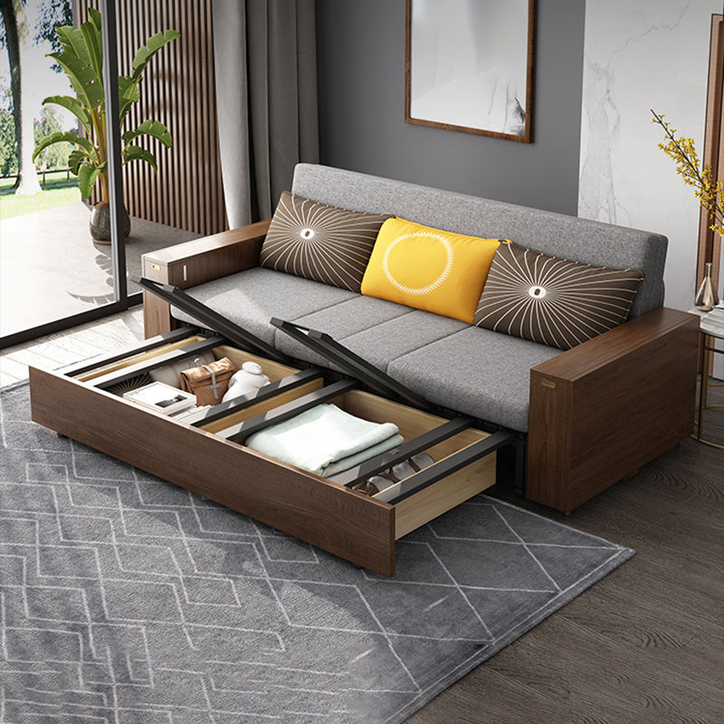 29 "brede hedendaagse slaper bank futon grijze opslag slaper bank