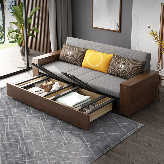 29 "brede hedendaagse slaper bank futon grijze opslag slaper bank