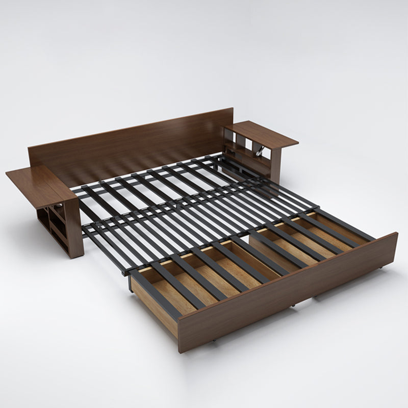 Dormita da 30 "divano dormiente contemporaneo futon grigio divano dormiente