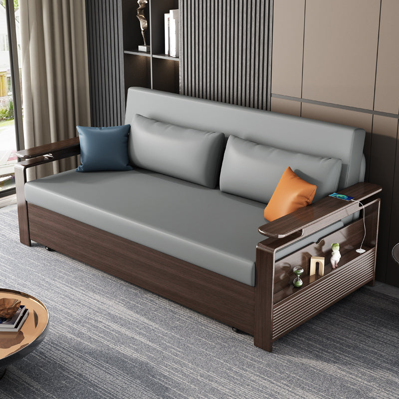 31 "divano dormiente ampio contemporaneo futon grigio divano.