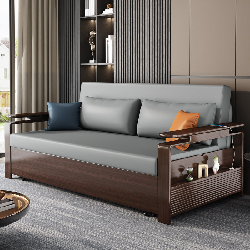 31 "divano dormiente ampio contemporaneo futon grigio divano.