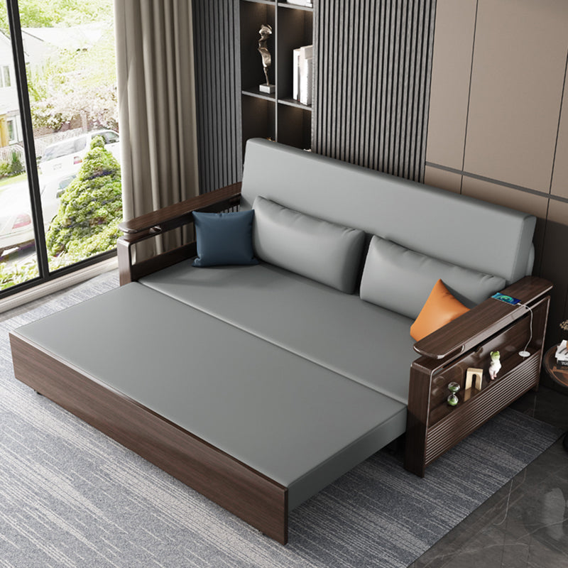 31 "divano dormiente ampio contemporaneo futon grigio divano.