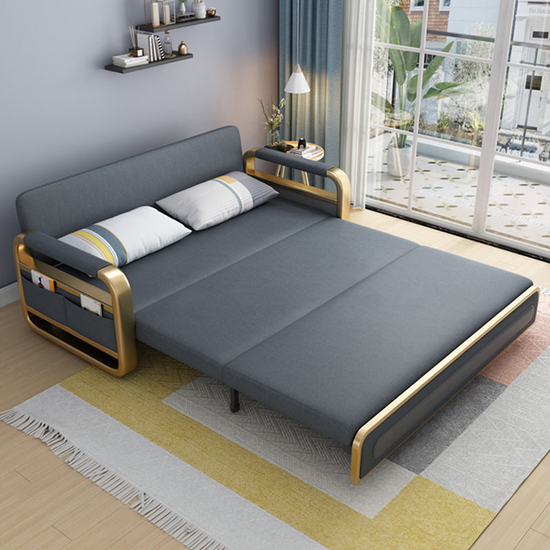 Cuscino posteriore braccia quadrata divano di divano futon in frode in pelle convalida con deposito