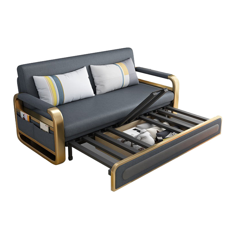 Cuscino posteriore braccia quadrata divano di divano futon in frode in pelle convalida con deposito