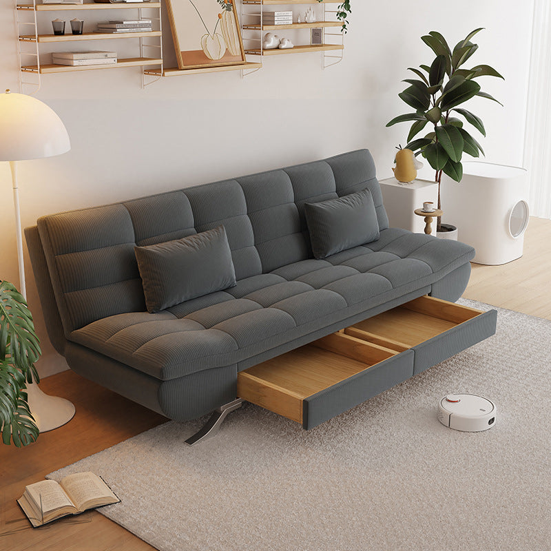 Oreiller canapé-lit de 21 "largeur de largeur comprenant un canapé-lit de rangement