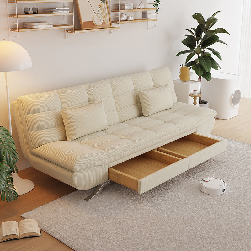 Oreiller canapé-lit de 21 "largeur de largeur comprenant un canapé-lit de rangement