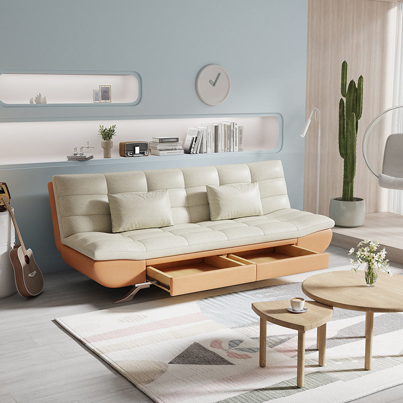 Oreiller canapé-lit de 21 "largeur de largeur comprenant un canapé-lit de rangement