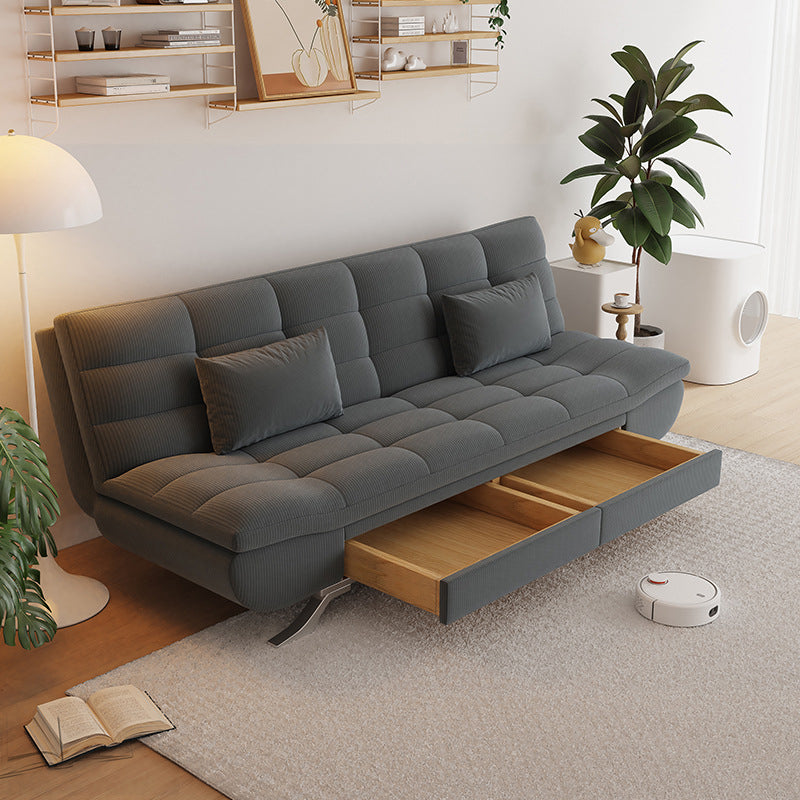 Oreiller canapé-lit de 21 "largeur de largeur comprenant un canapé-lit de rangement