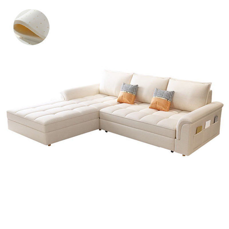 Divano a cornice in metallo in stile moderno divano a pianta quadrata imbottita