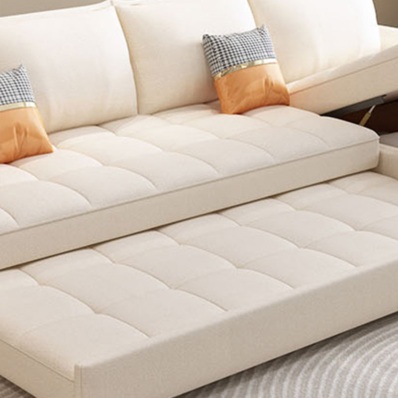 Divano a cornice in metallo in stile moderno divano a pianta quadrata imbottita