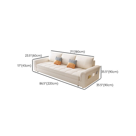 Divano a cornice in metallo in stile moderno divano a pianta quadrata imbottita