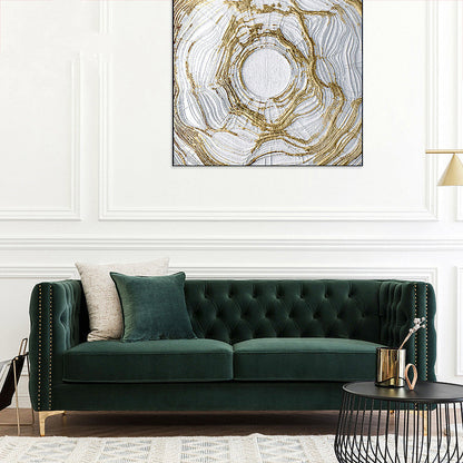 33" Wide Glam Sleeper Sofa Pillow Included Tufted Back Sleeper Sofa