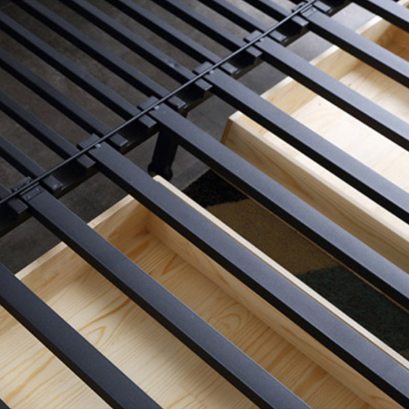 Divano letto in legno in legno massiccio di divano di lino convertibile in grigio