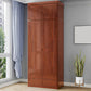 Contemporary Style Wardrobe Armoire Solid Wood Wardrobe Closet with Doors and Drawers Clearhalo 'Armoires & Wardrobes' 'armoires_wardrobes' 'Bedroom Furniture' 'furn' 'furn_armoires_wardrobes' 'Furniture' 7121658