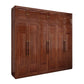 Contemporary Style Wardrobe Armoire Wood Wardrobe Closet with Doors and Drawer
