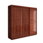 Armoire de style contemporain Armoire en bois massif placard de garde-robe avec portes et tiroir