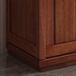 Armoire de style contemporain Armoire en bois massif placard de garde-robe avec portes et tiroir