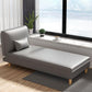 Modern Reclining Armless Chaise Fabric/Faux Leather Accent Chair Clearhalo 'Chairs & Seating' 'Chaise Lounge' 'chaise_lounge' 'furn' 'furn_chaise_lounge' 'Furniture' 'Living Room Furniture' 7128161