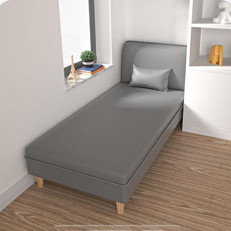 Modern Reclining Armless Chaise Fabric/Faux Leather Accent Chair Clearhalo 'Chairs & Seating' 'Chaise Lounge' 'chaise_lounge' 'furn' 'furn_chaise_lounge' 'Furniture' 'Living Room Furniture' 7128163