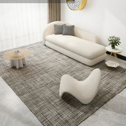 French Country One Armed Chaise, Wool Round Arms Accent Chair Left-Arm Chaise Clearhalo 'Chairs & Seating' 'Chaise Lounge' 'chaise_lounge' 'furn' 'furn_chaise_lounge' 'Furniture' 'Living Room Furniture' 7128190
