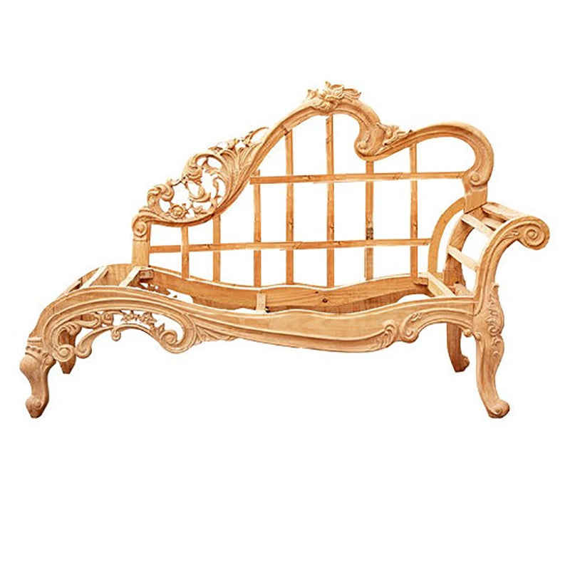 Traditional Genuine Leather Chair One Armed Rolled Arms Accent Chaise Clearhalo 'Chairs & Seating' 'Chaise Lounge' 'chaise_lounge' 'furn' 'furn_chaise_lounge' 'Furniture' 'Living Room Furniture' 7128218