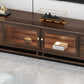 Glam TV Media Stand Tiroirs inclus TV Media Console avec pour le salon