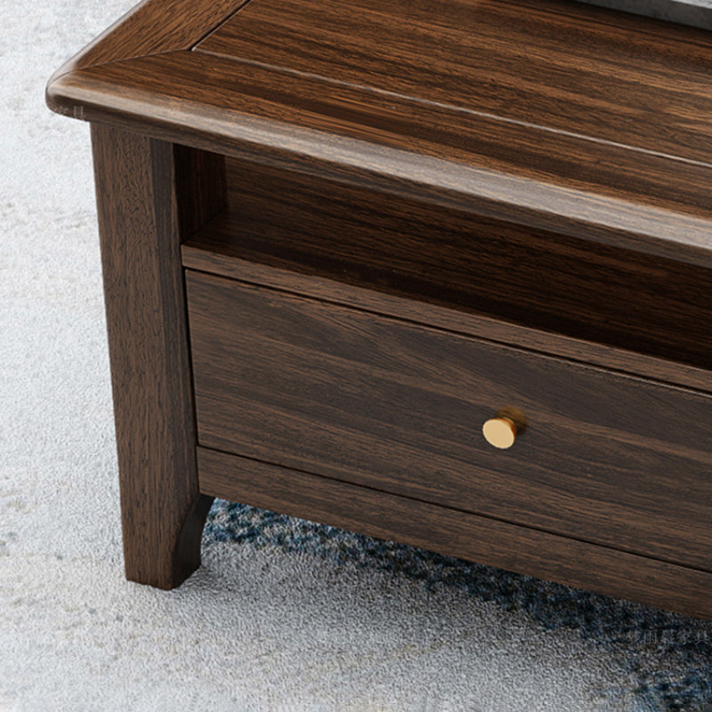 Glam TV Media Stand Tiroirs inclus TV Media Console avec pour le salon
