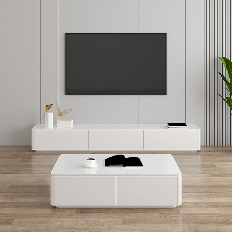 Wooden TV Media Stand Modern TV Media Console for Living Room Clearhalo 'furn' 'furn_tv_stands_entertainment_centers' 'Furniture' 'Living Room Furniture' 'TV Stands & Entertainment Centers' 'TV Stands & Media Storage Furniture' 'tv_stands_entertainment_centers' 7129165