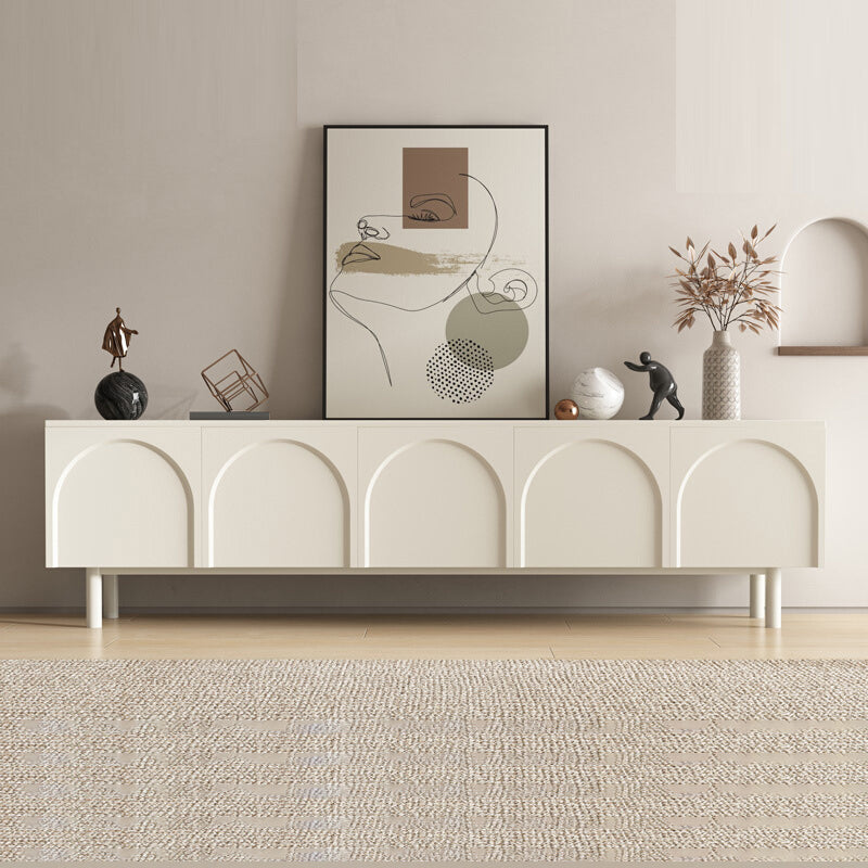 Modern TV Media Stand Wooden TV Media Console for Living Room Clearhalo 'furn' 'furn_tv_stands_entertainment_centers' 'Furniture' 'Living Room Furniture' 'TV Stands & Entertainment Centers' 'TV Stands & Media Storage Furniture' 'tv_stands_entertainment_centers' 7129207