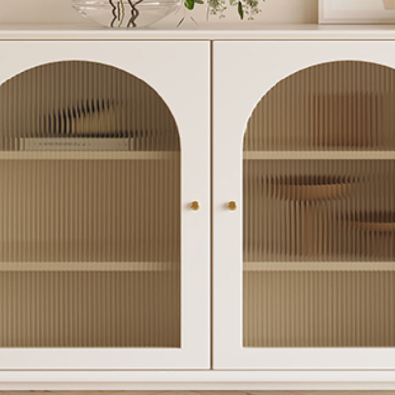 Modern Display Stand Wood Glass Doors Display Cabinet for Dining Room Clearhalo 'Display & China Cabinets' 'display_china_cabinets' 'furn' 'furn_display_china_cabinets' 'Furniture' 'Kitchen & Dining Furniture' 7129280
