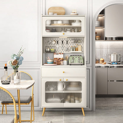 Moderno pranzo a buffet in legno finto con cassetto con porte per sala da pranzo