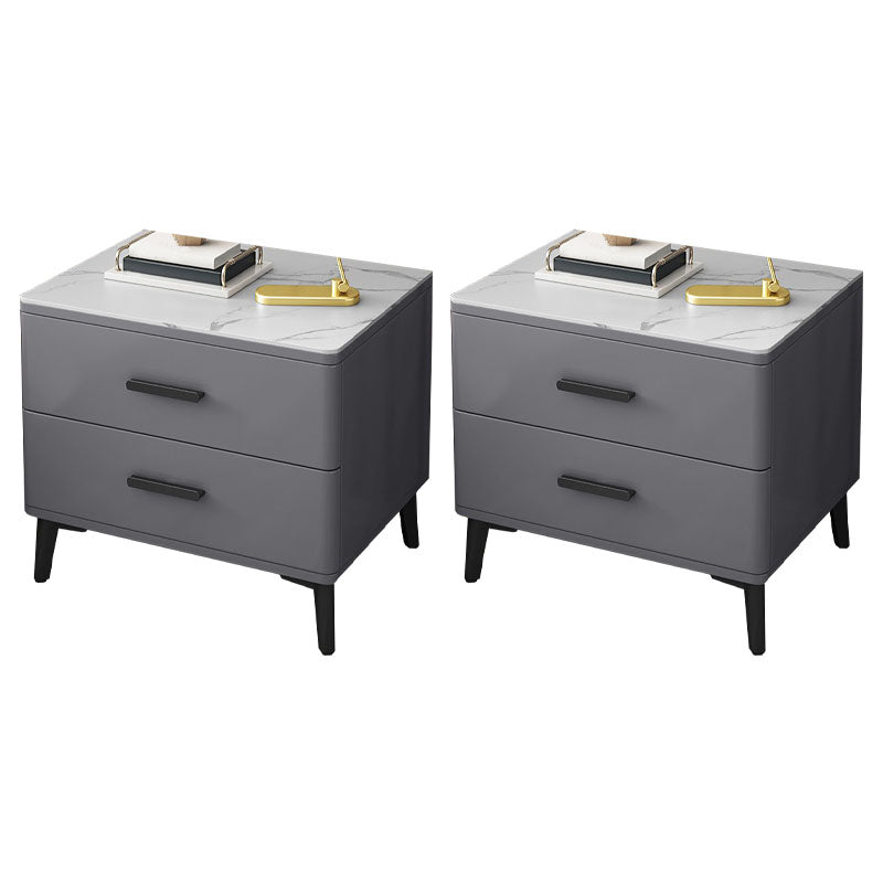 引き出しには、寝室用のベッドサイドキャビネットストーンベッドナイトスタンドが含まれていました