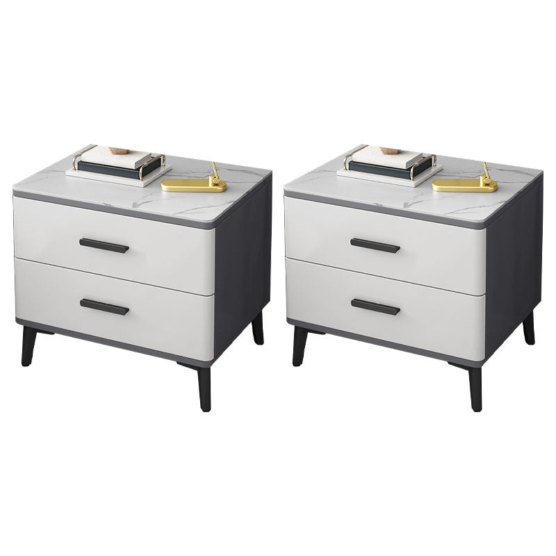 引き出しには、寝室用のベッドサイドキャビネットストーンベッドナイトスタンドが含まれていました