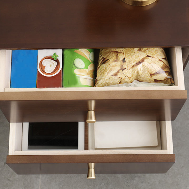 Cassetti moderni per comodini a letto in legno incluso tavolo da notte per camera da letto