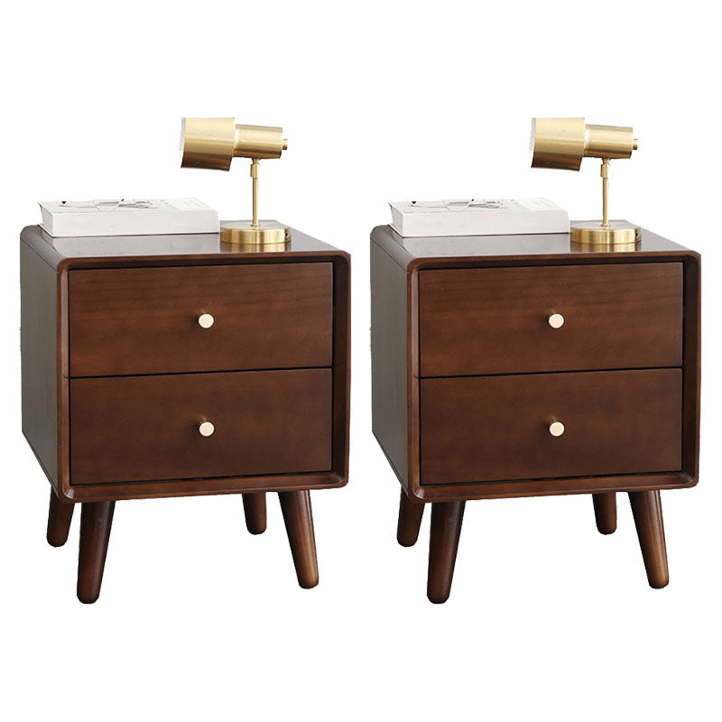 Cassetti moderni per comodini a letto in legno incluso tavolo da notte per camera da letto