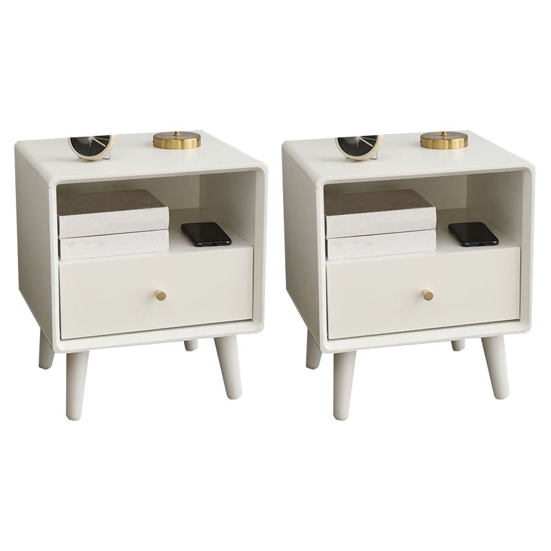 Cassetti moderni per comodini a letto in legno incluso tavolo da notte per camera da letto