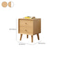 Cassetti moderni per comodini a letto in legno incluso tavolo da notte per camera da letto