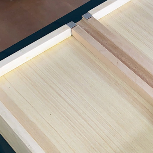 Cómoda clásica con 9 cajones, 15,6 pulgadas de ancho