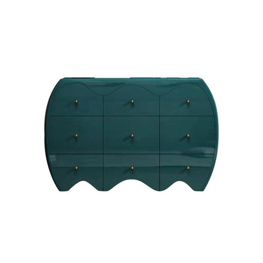 Classic Storage Chest Glam Storage Chest Dresser with 9 Drawers , 15.6 Inch Width