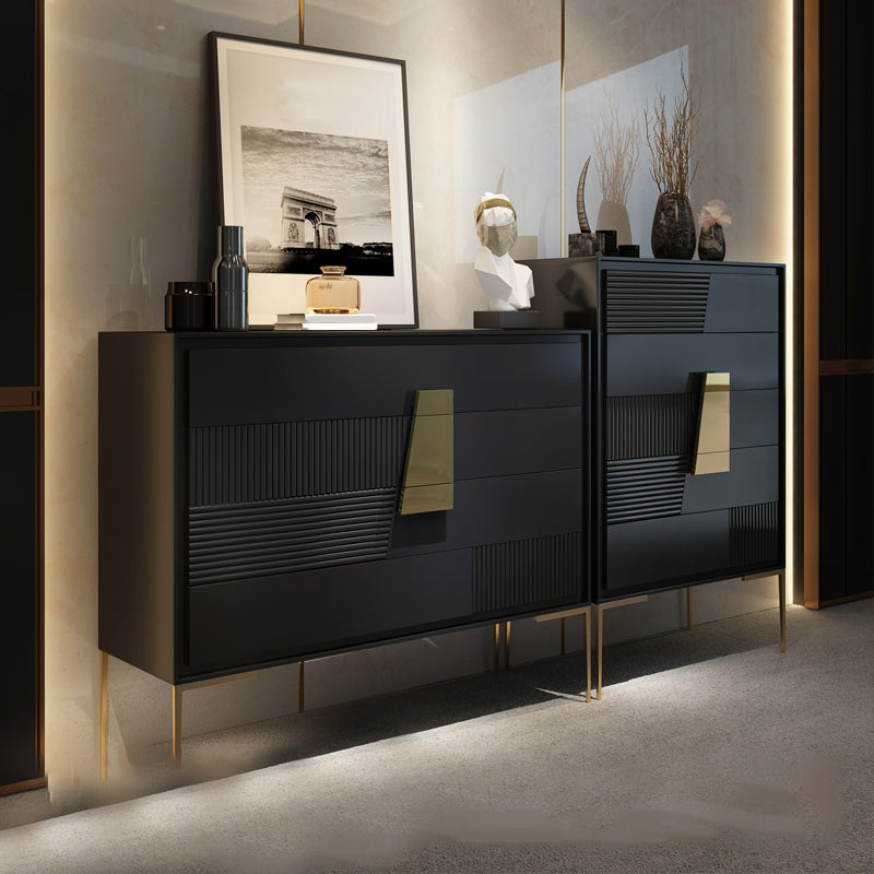 Eigentijdse stenen opbergkist met 4/5 laden, 15,6 inch breed