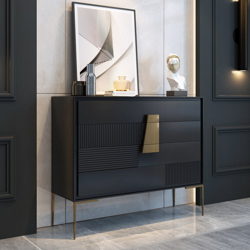 Eigentijdse stenen opbergkist met 4/5 laden, 15,6 inch breed