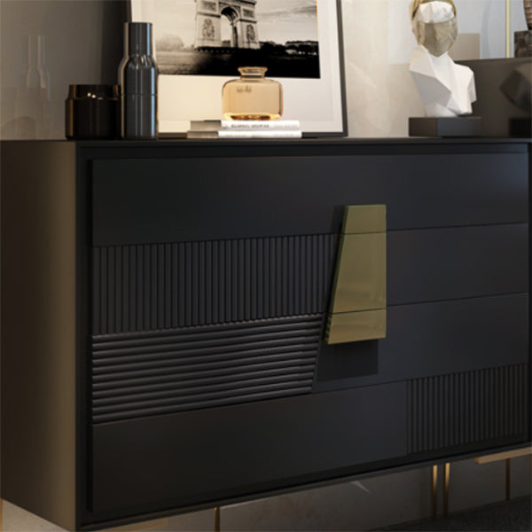 Eigentijdse stenen opbergkist met 4/5 laden, 15,6 inch breed