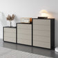 Contemporary Wood Double Dresser Horizontal Storage Chest Dresser for Bedroom Clearhalo 'Bedroom Furniture' 'Dressers & Chests' 'dressers_chests' 'furn' 'furn_dressers_chests' 'Furniture' 7129776
