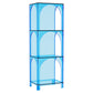 Closed Back Standard Bookshelf Acrylic Bookcase with Shelves for Study Room Clearhalo 'Bookcases' 'furn' 'furn_bookcases' 'Furniture' 'Office Furniture' 7129945