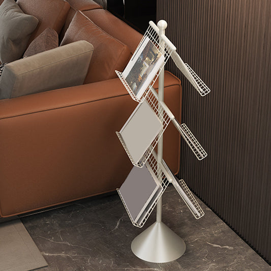 Glam metalen plank BOOKCAST Gesloten Back Book Plank voor thuiskantoor