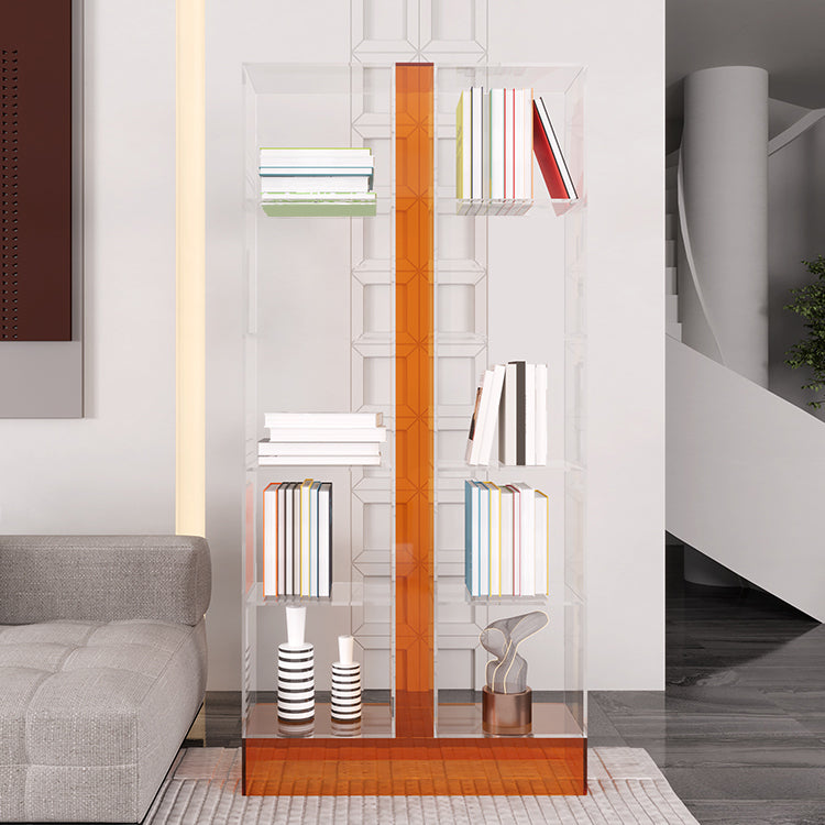 Moderne stijl Open Back boekenplank Acryl BOEKAST VOOR STUDIEKAMER