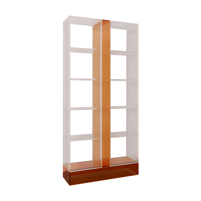 Moderne stijl Open Back boekenplank Acryl BOEKAST VOOR STUDIEKAMER