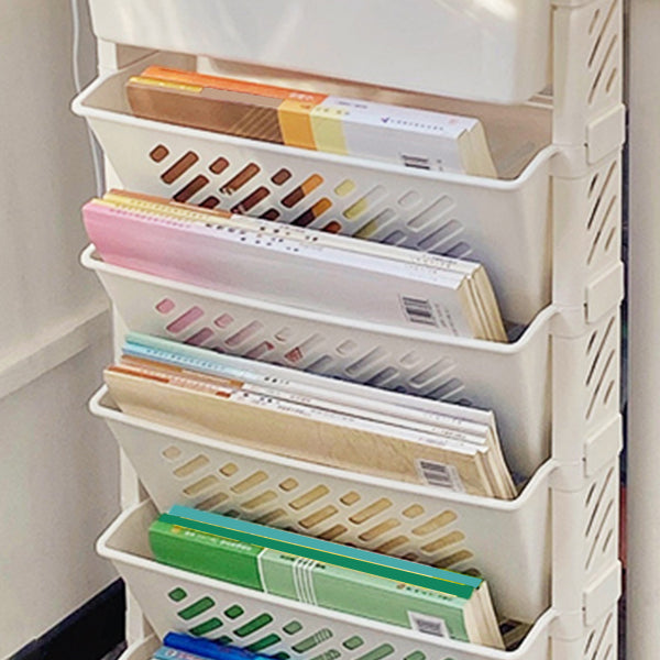 Libreria acrilica in stile chiuso in stile contemporaneo per la sala da studio