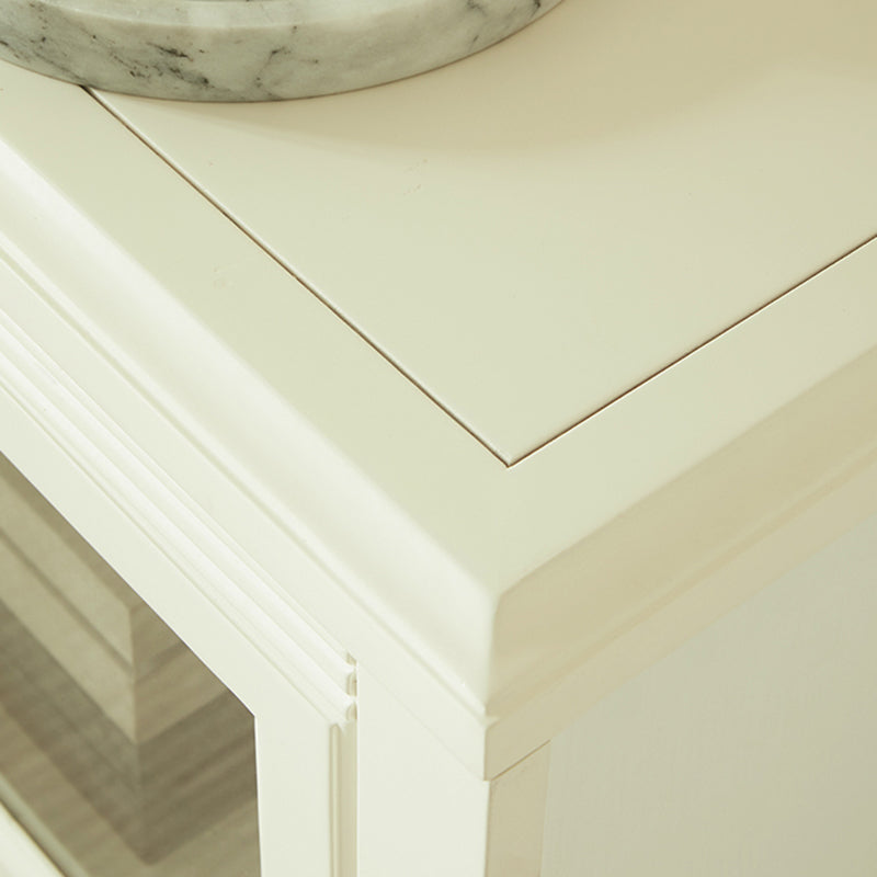 Libreria in legno contemporanea della libreria standard bianca con scaffali