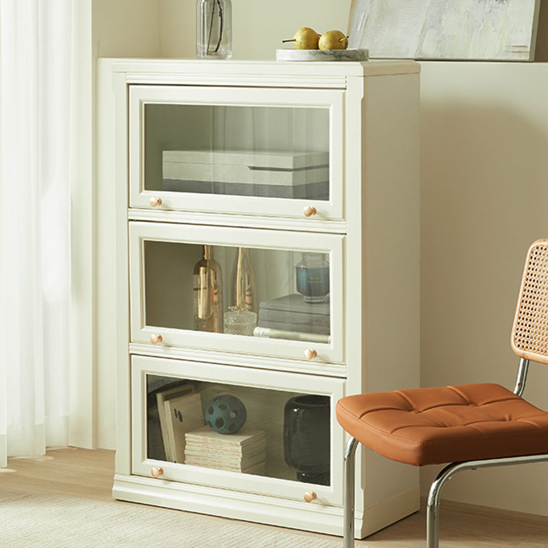 Libreria in legno contemporanea della libreria standard bianca con scaffali